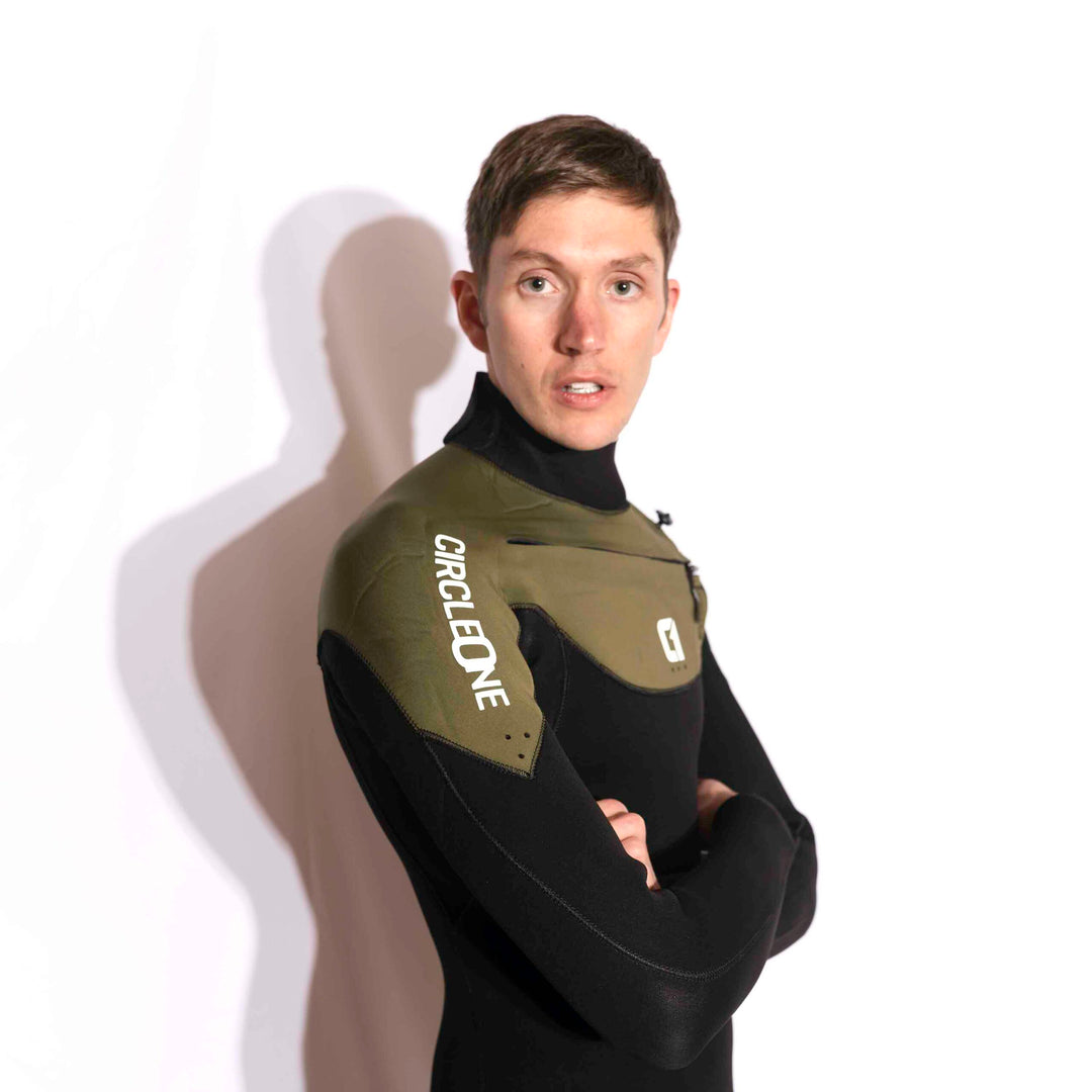 Mens 5/4mm Winter Wetsuit ICON GBS Chest Zip | Circle One
