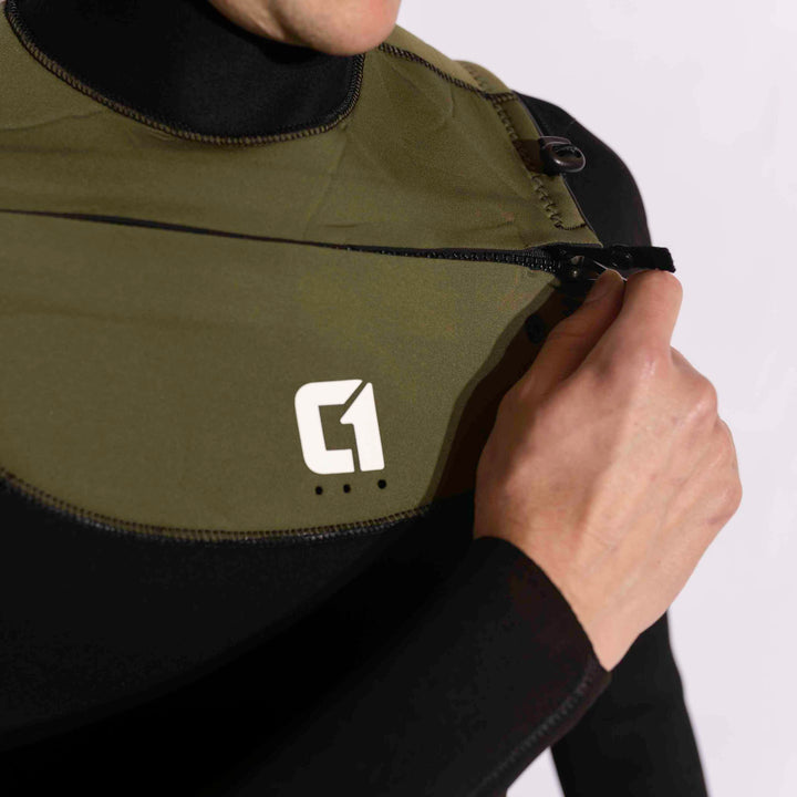 Mens 5/4mm Winter Wetsuit ICON GBS Chest Zip | Circle One