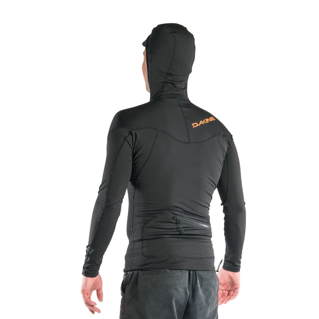 Dakine Mens Cyclone Snug Fit Vest W.Hood 1.5mm (Black)