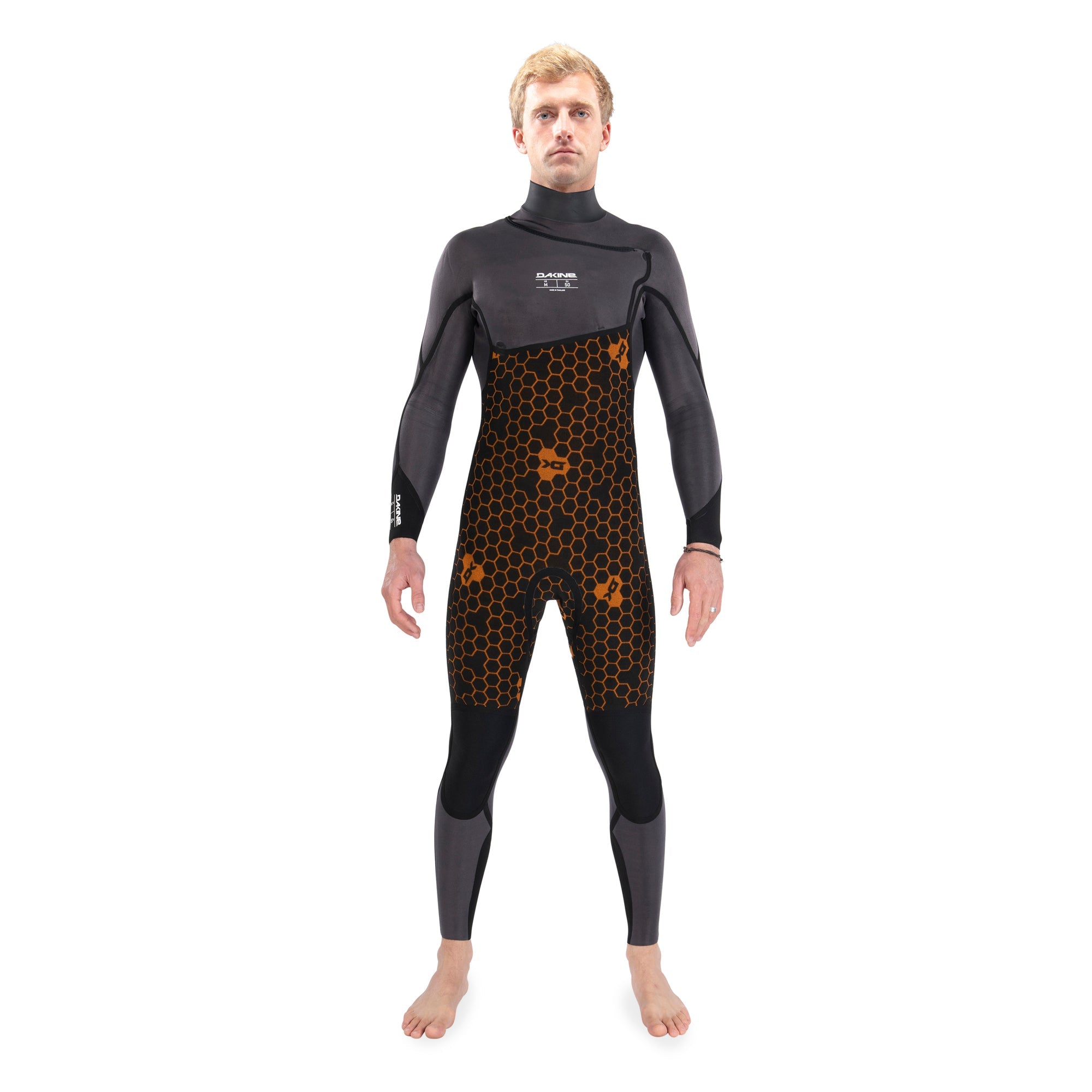 Dakine Mens Cyclone Zip Free Full Suit 3/2 (Black) | Wetsuits | Dakine