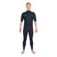 Dakine Mens Malama Zip Free 2/2mm Short Sleeve Wetsuit (Black)