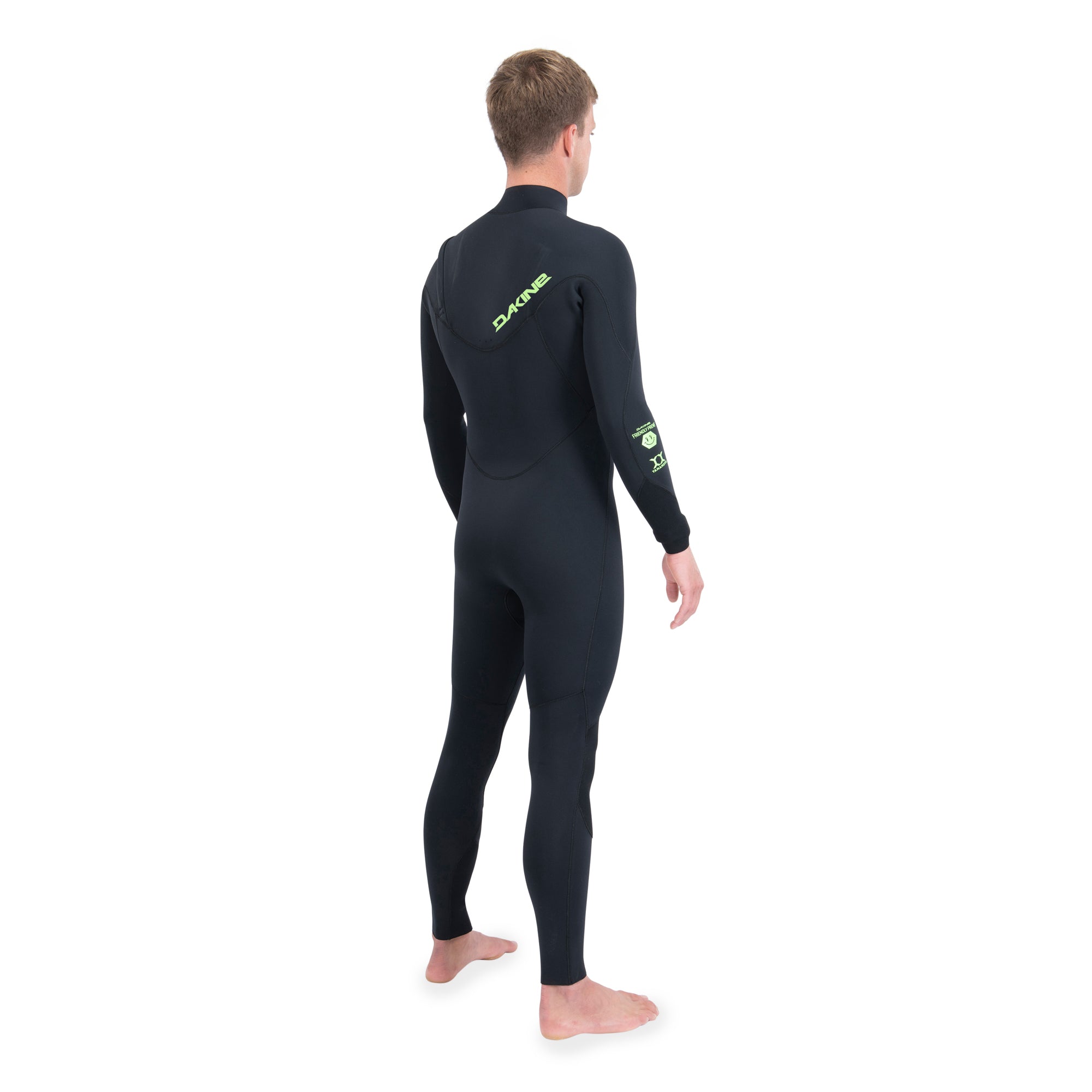 Dakine Mens Malama Zip Free 3/2mm Full Wetsuit (Black) | Wetsuits | Dakine