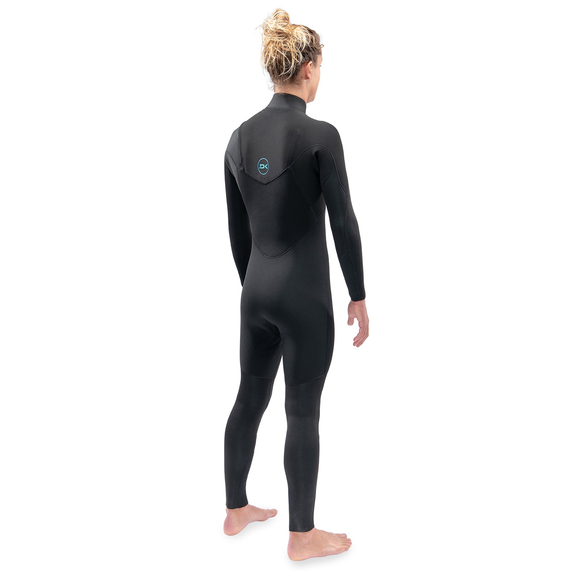 Dakine Mens Mission Chest Zip Full Suit 3/2 (Black) | Wetsuits | Dakine