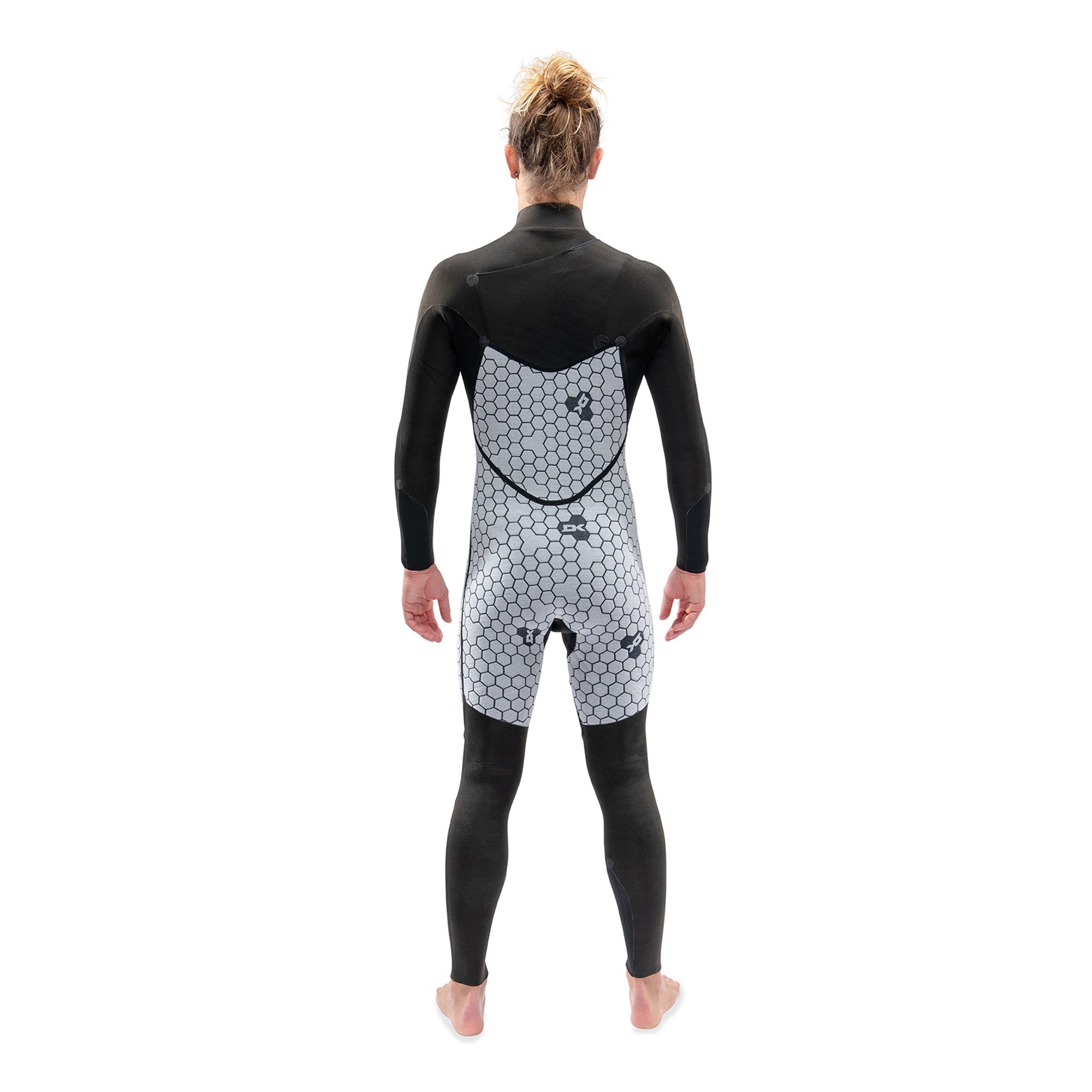 Dakine Mens Mission Chest Zip Full Suit 3/2 (Black) | Wetsuits | Dakine