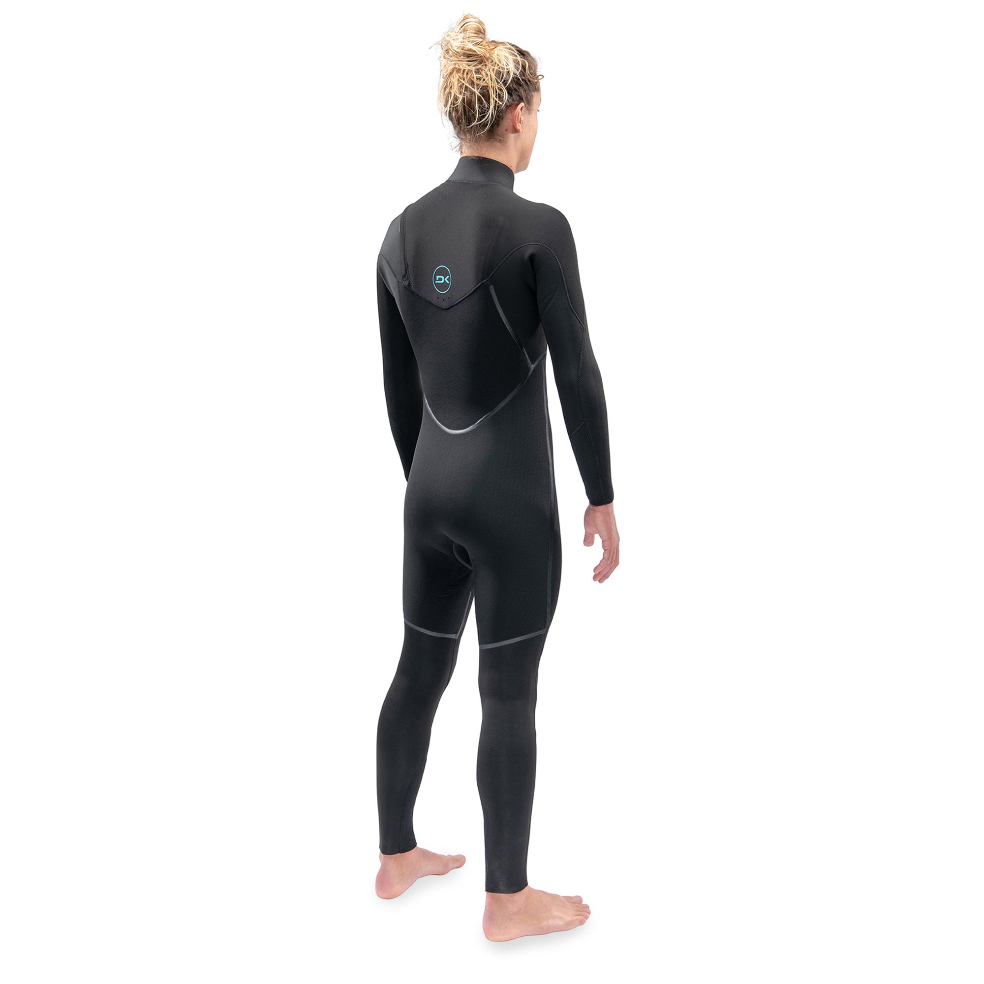 Dakine Mens Mission Chest Zip 5/4/3mm Full Wetsuit (Black) | Wetsuits | Dakine
