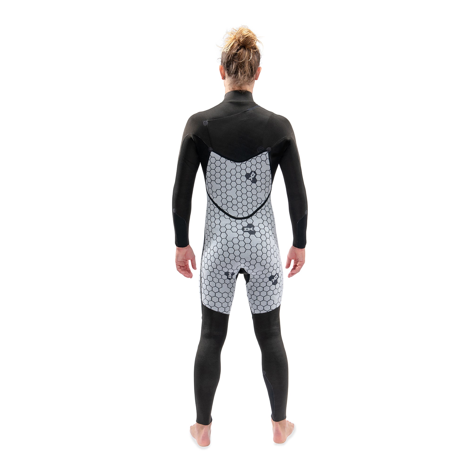 Dakine Mens Mission Chest Zip 5/4/3mm Full Wetsuit (Black) | Wetsuits | Dakine