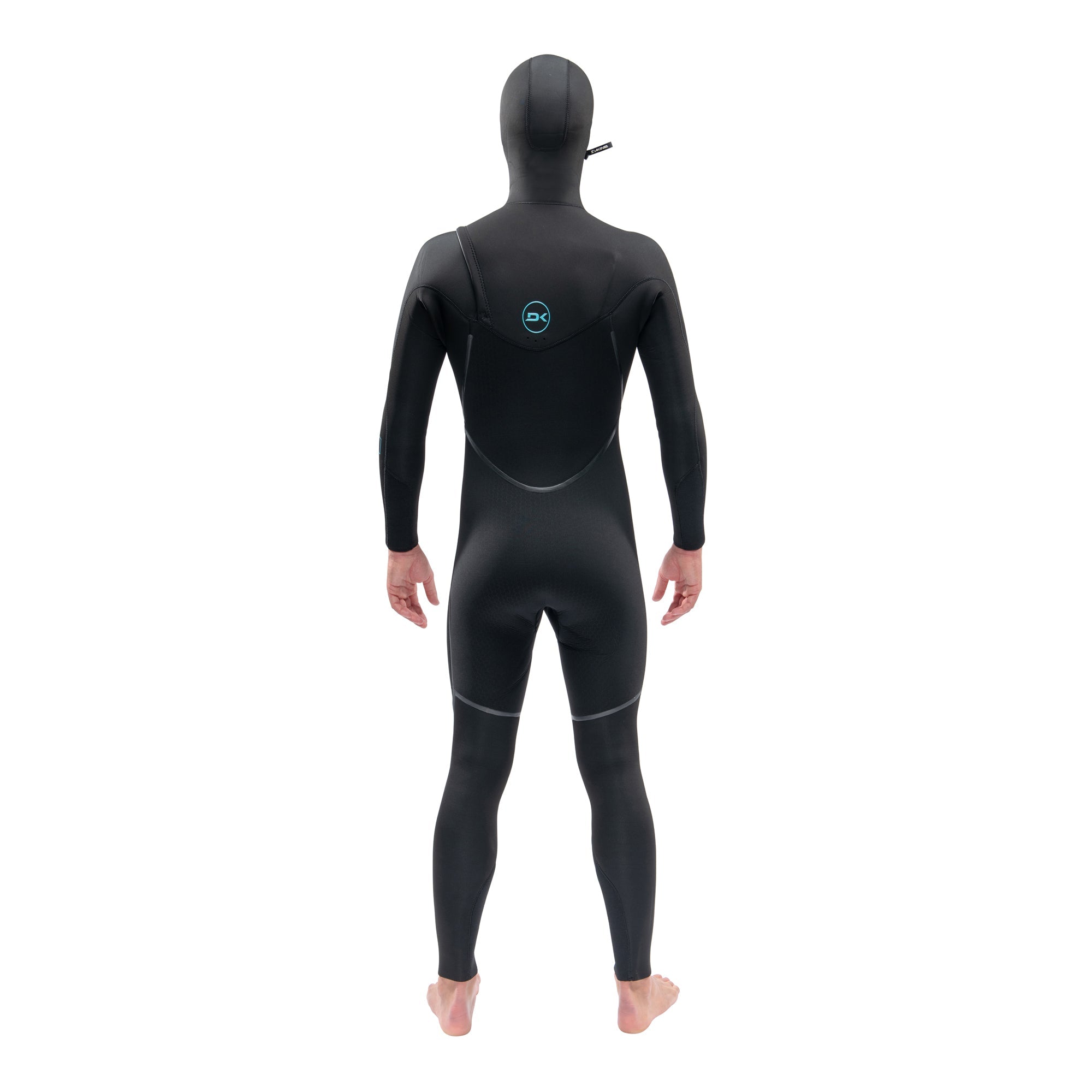 Dakine Mens Mission Chest Zip Hooded 6/5/4mm Full Wetsuit (Black) | Wetsuits | Dakine