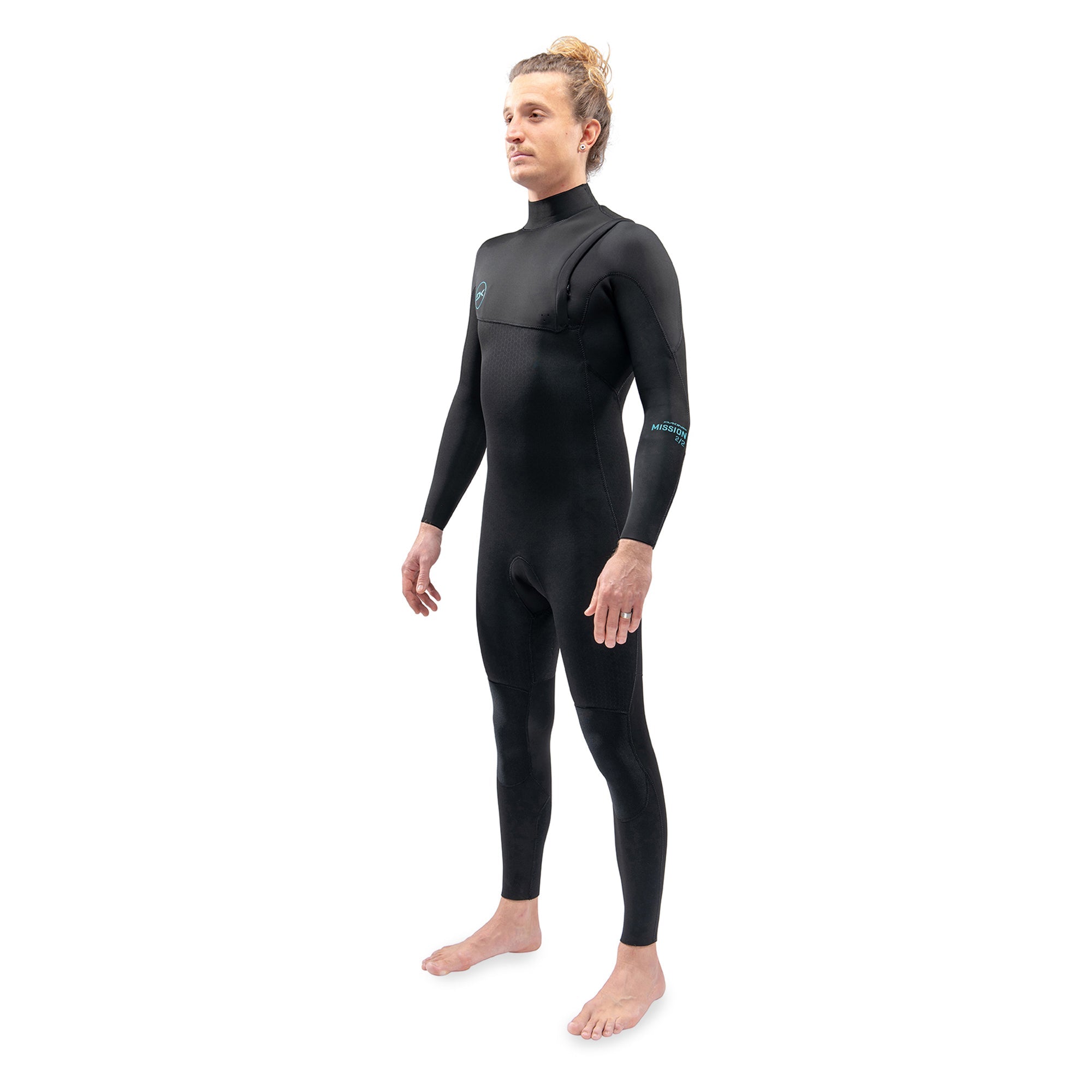 Dakine Mens Mission Zip Free Full Suit 3/2 (Black) | Wetsuits | Dakine