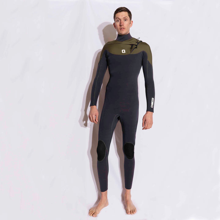 Mens 3/2mm Summer Wetsuit ICON GBS Chest Zip | Circle One