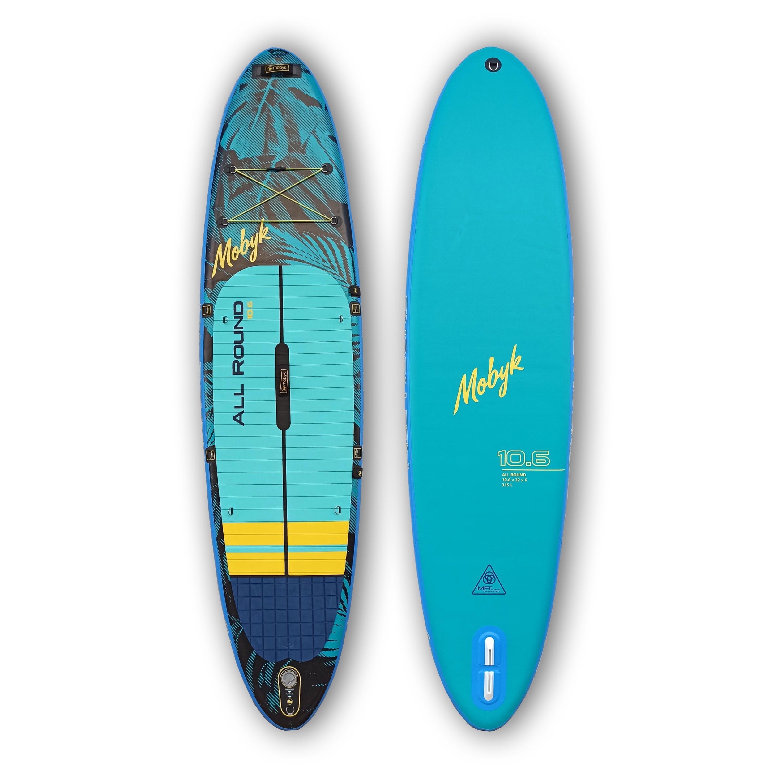 Mobyk 10'6 All Round SUP + Accessories Pack - Palm (Excludes Bag) | SUPs | Mobyk