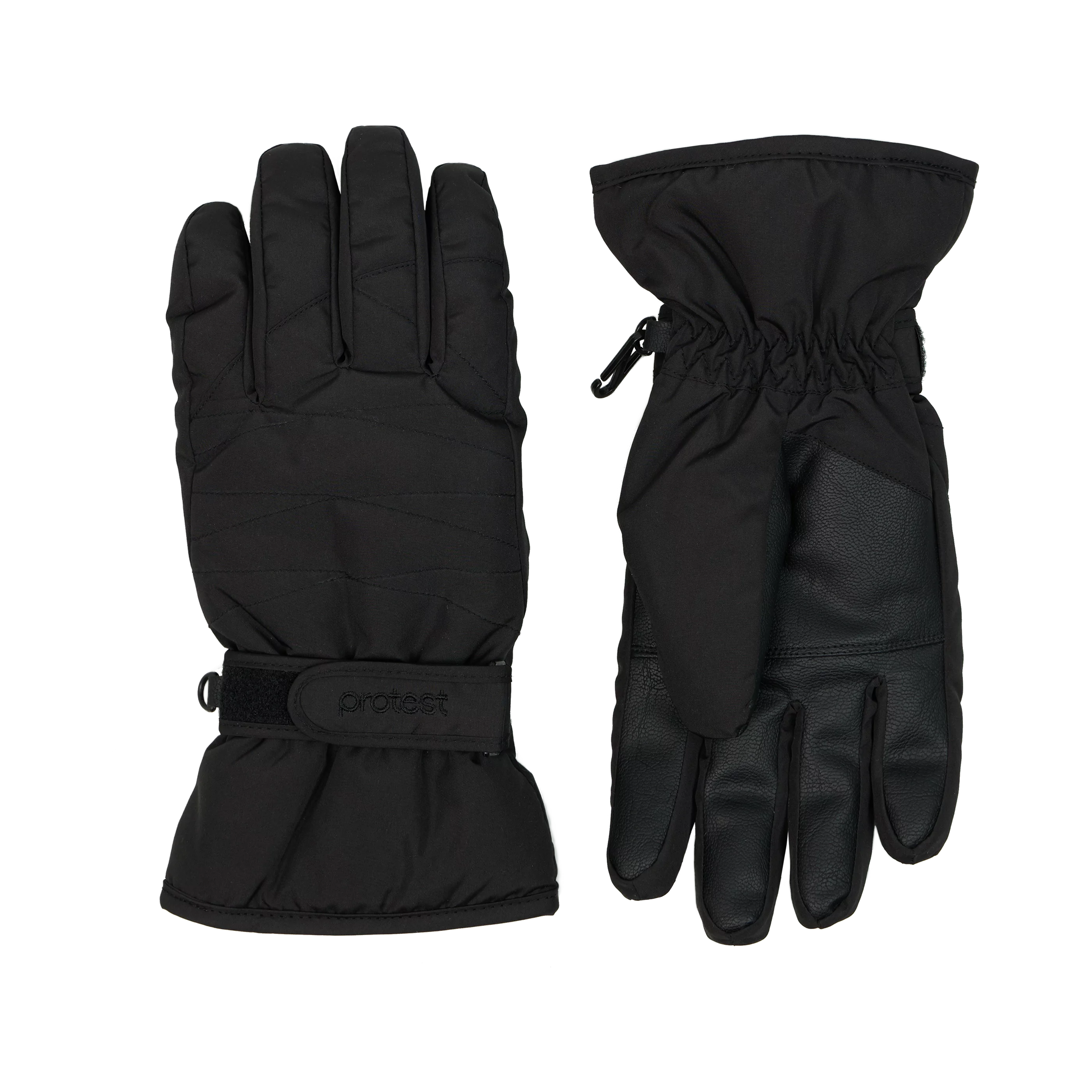 Protest Womens KAGURA gloves - True Black | Gloves | Protest