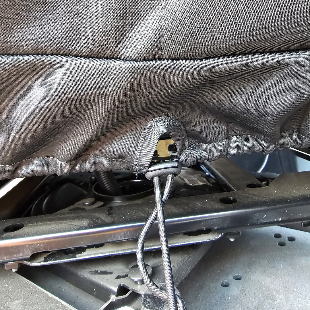 Double front seat cover AZTEC Brown