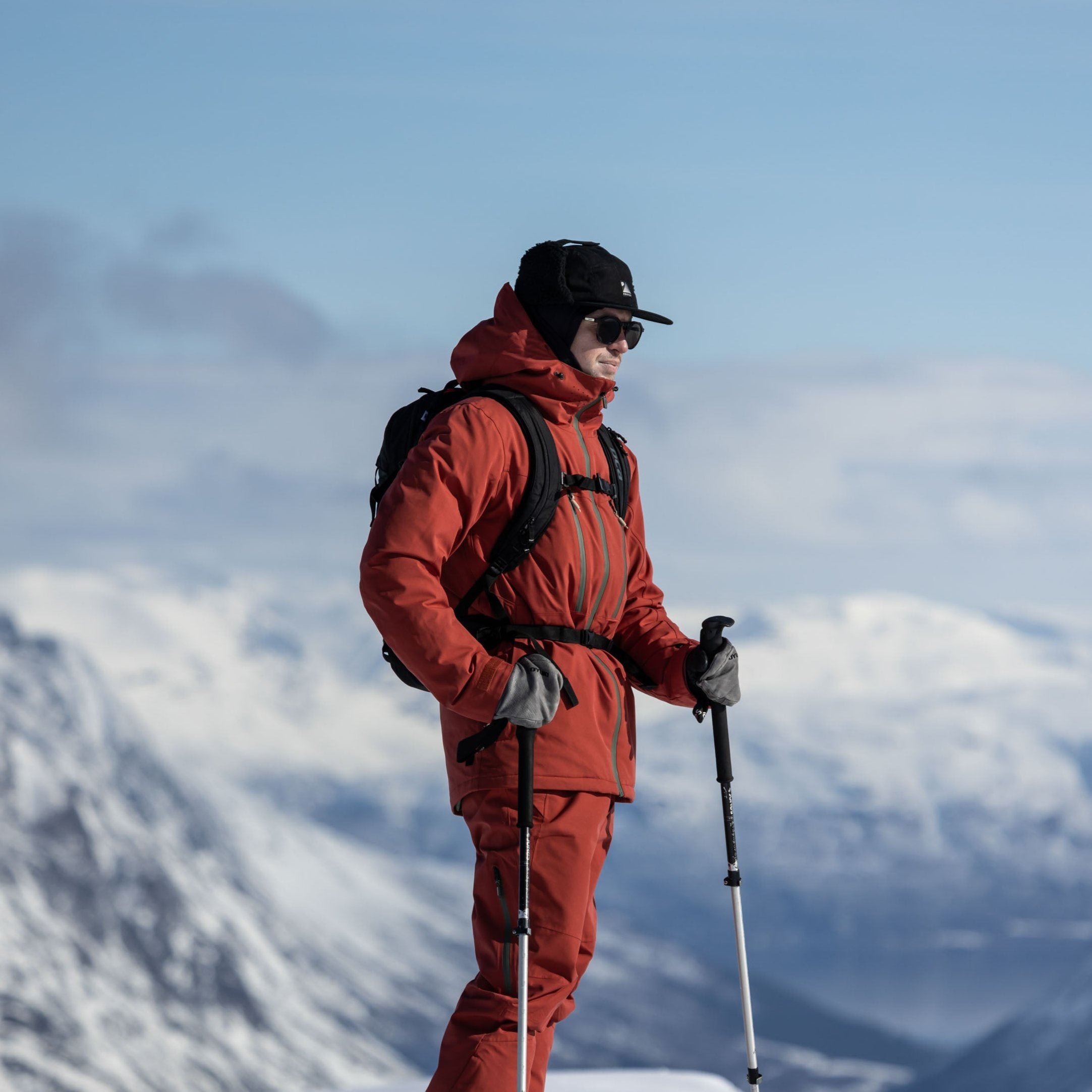 Protest Mens TIMOTHY snowjacket - Red | Jackets | Protest