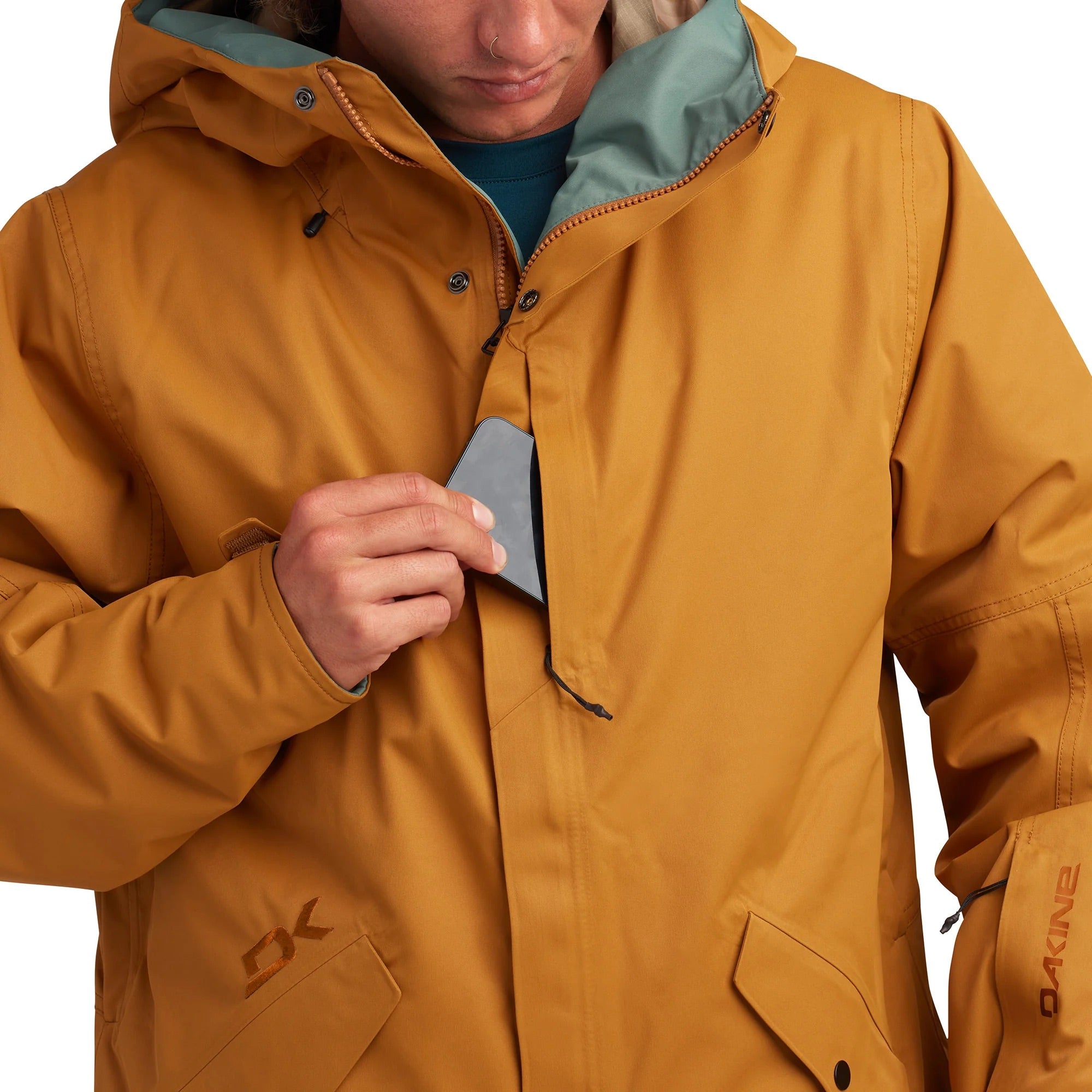 Dakine Reach 20k Insulated Parka - Golden Yellow - Mens | Jackets | Dakine