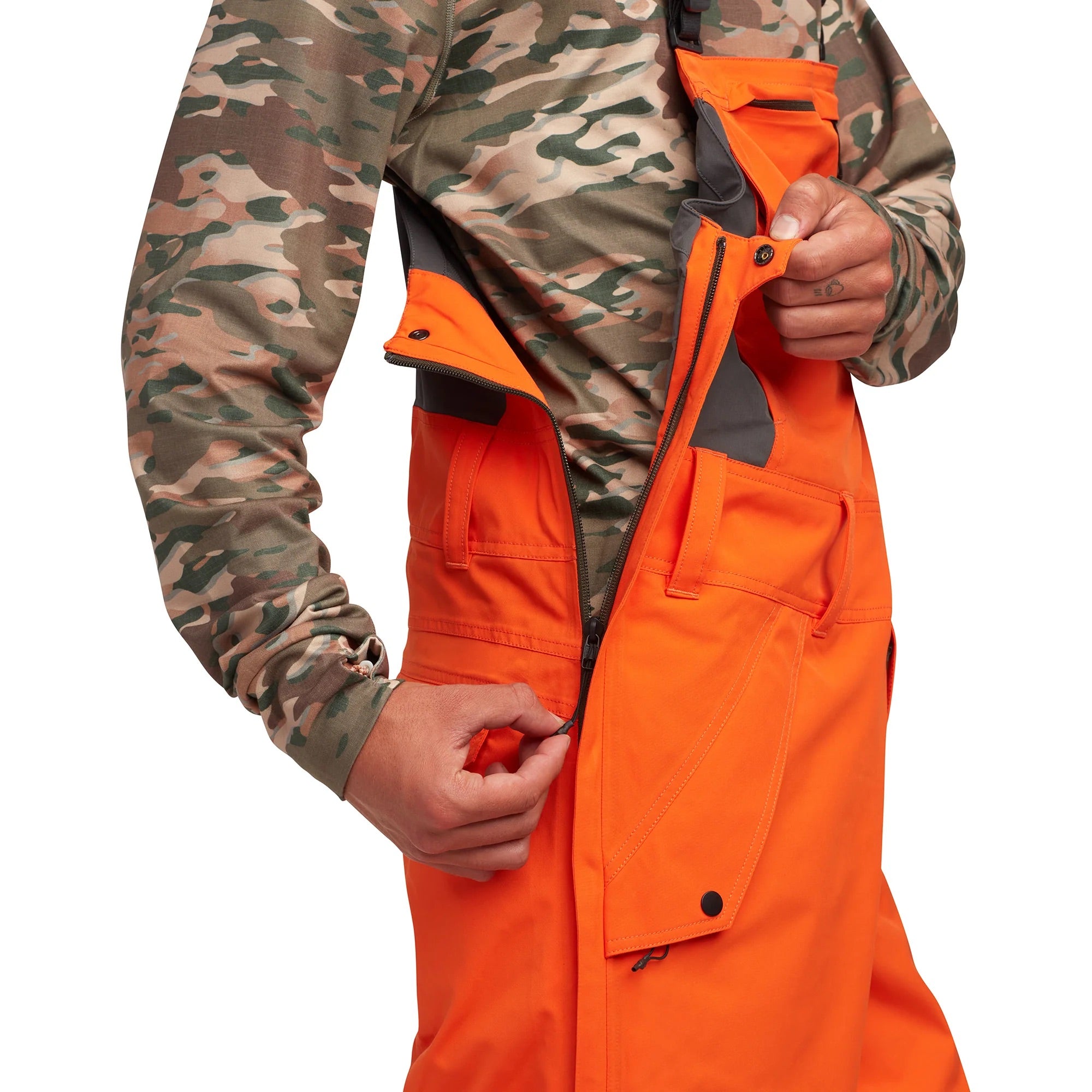 Dakine Scout Bib - Flame - Mens | Bibs | Dakine