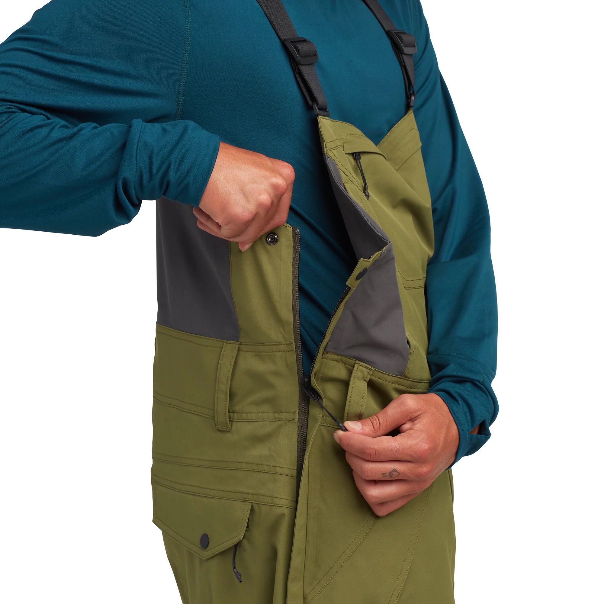 Dakine Scout Bib - Gnarled Juniper - Mens | Bibs | Dakine