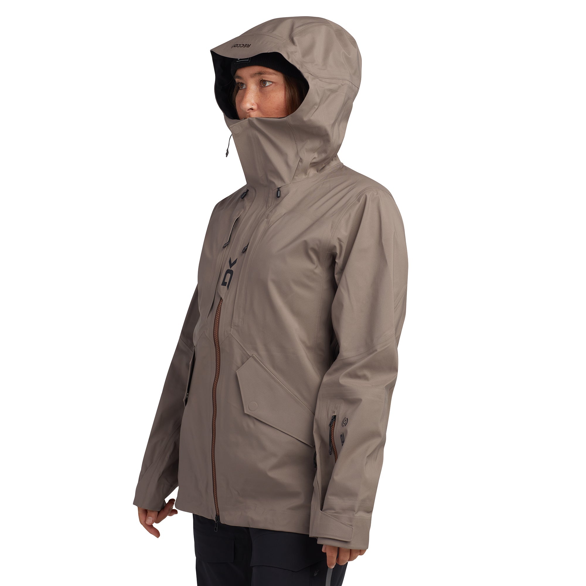 Dakine Sender Stretch 3L Jacket - Earth Gray - Womens | Jackets | Dakine