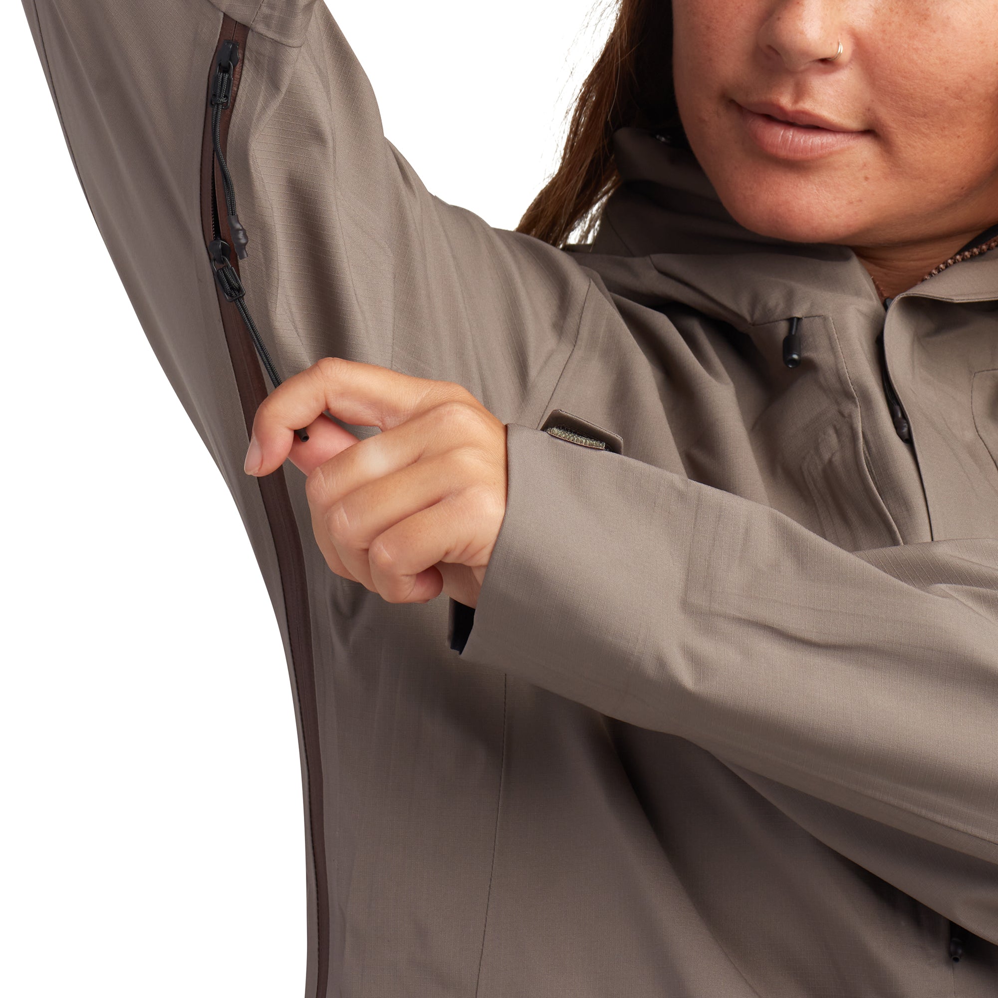 Dakine Sender Stretch 3L Jacket - Earth Gray - Womens | Jackets | Dakine