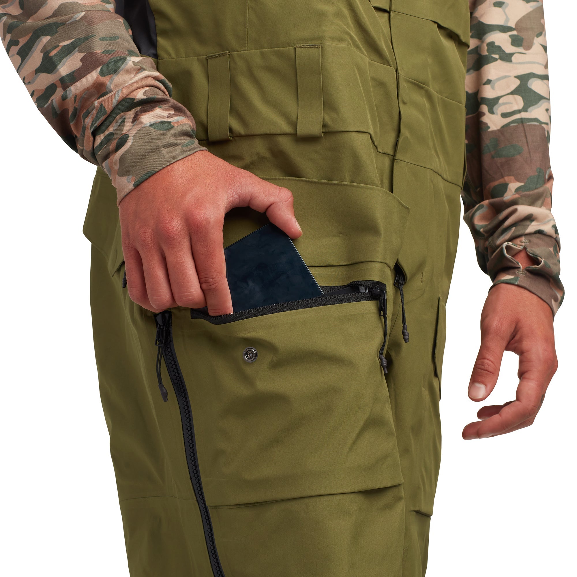 Dakine Stoker Gore-Tex 3L Bib - Gnarled Juniper - Mens | Bibs | Dakine
