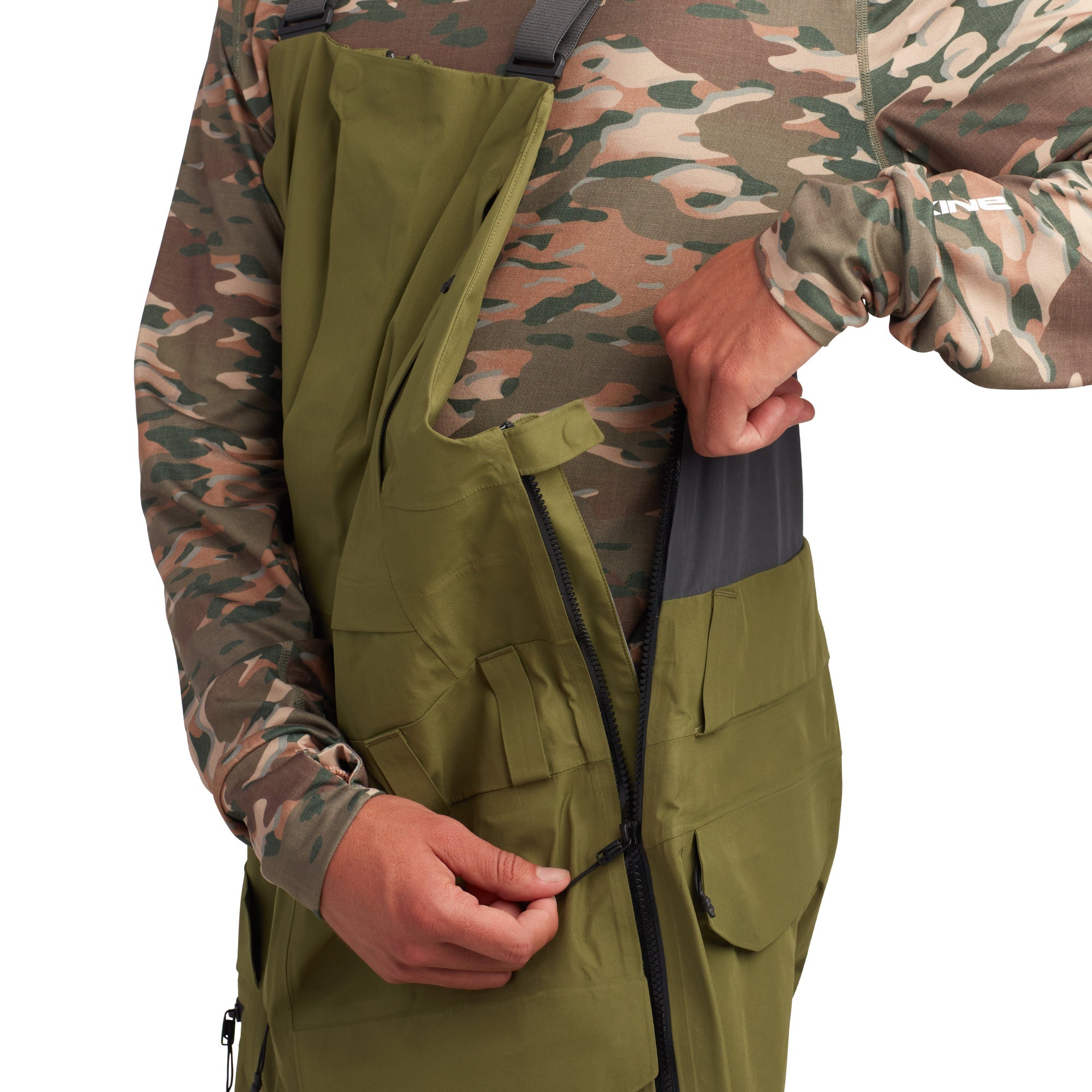 Dakine Stoker Gore-Tex 3L Bib - Gnarled Juniper - Mens | Bibs | Dakine