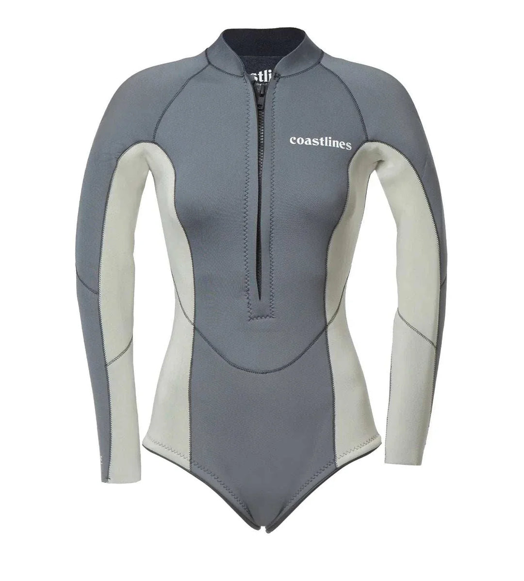 Premium Womens 2mm Front Zip Springsuit