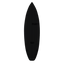 Pyzel Shadow PU Surfboard - Black