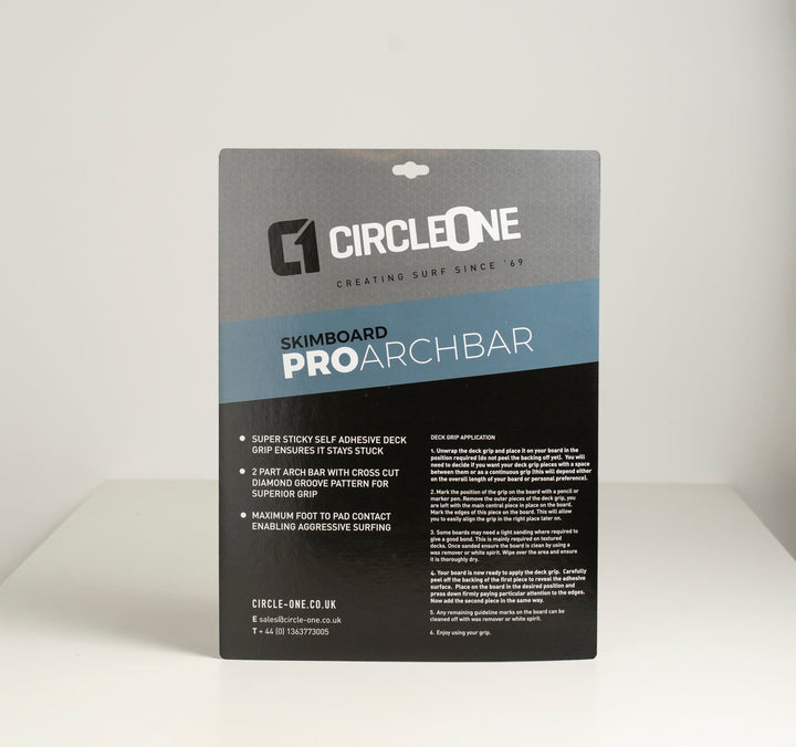 Skimboard Arch Bar Traction Pad EVA 2 Piece 22.5inch (57cm) | Circle One