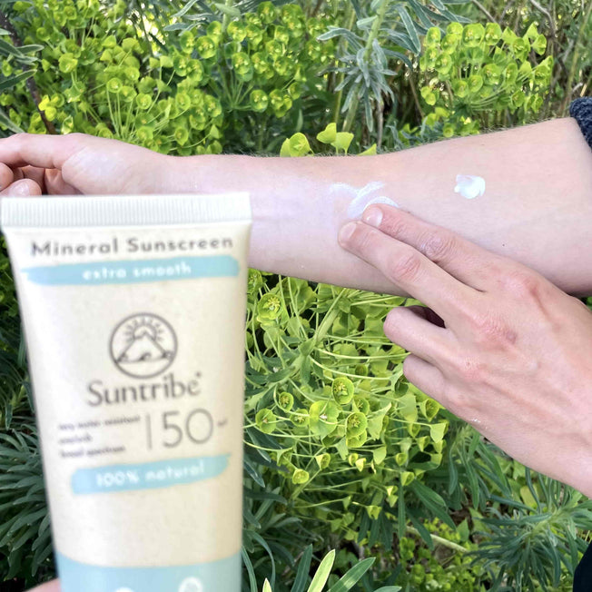 Suntribe All Natural Mineral Body & Face Sunscreen SPF 50 (100ml)