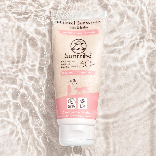 Suntribe All Natural Mineral Kids Vanilla Sunscreen SPF 30 (100 ml)