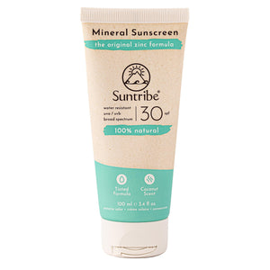 Suntribe All Natural Mineral Body & Face Sunscreen SPF 30 (100ml)