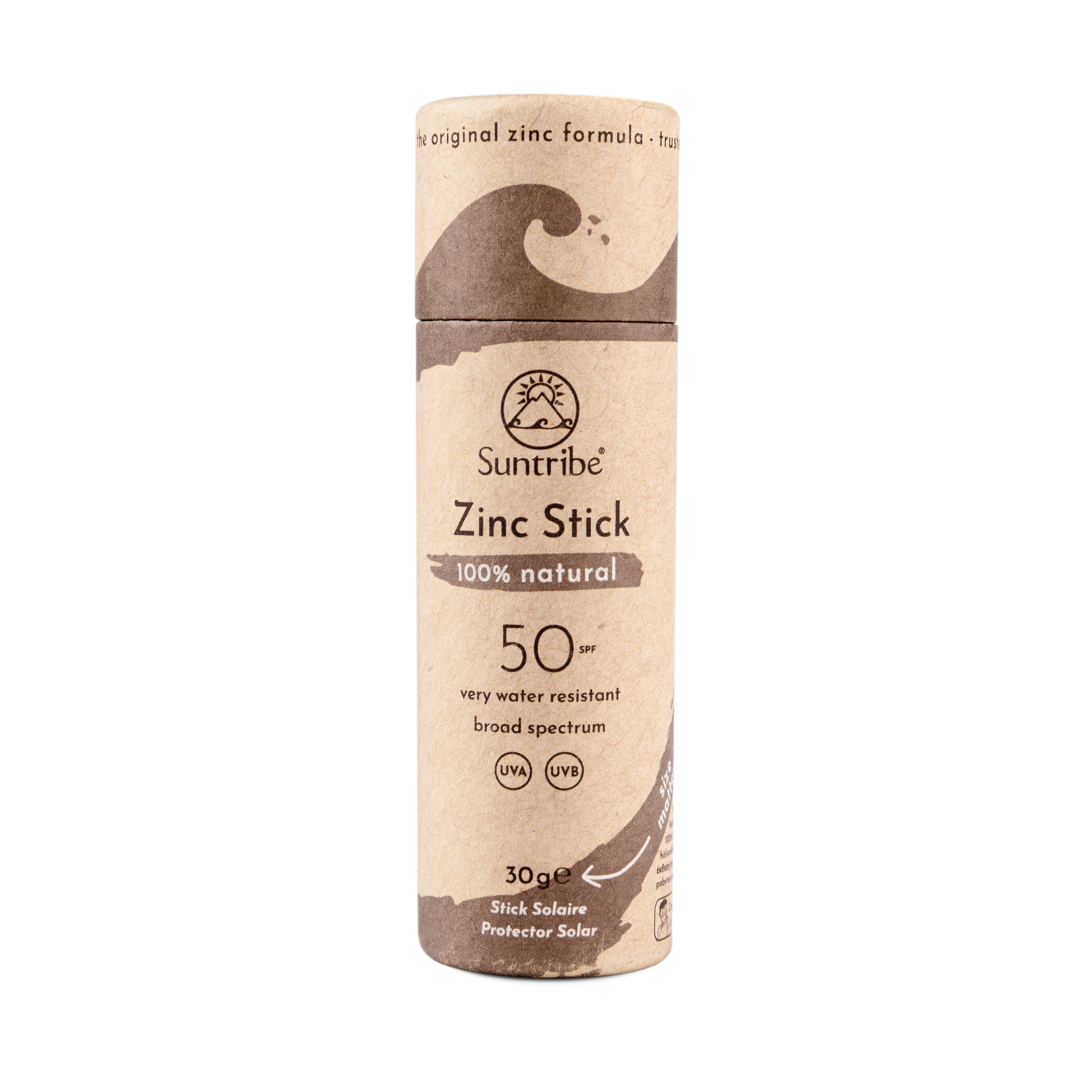 Suntribe Reef Safe Zinc Sun Stick - SPF 50 (Mud Tint)