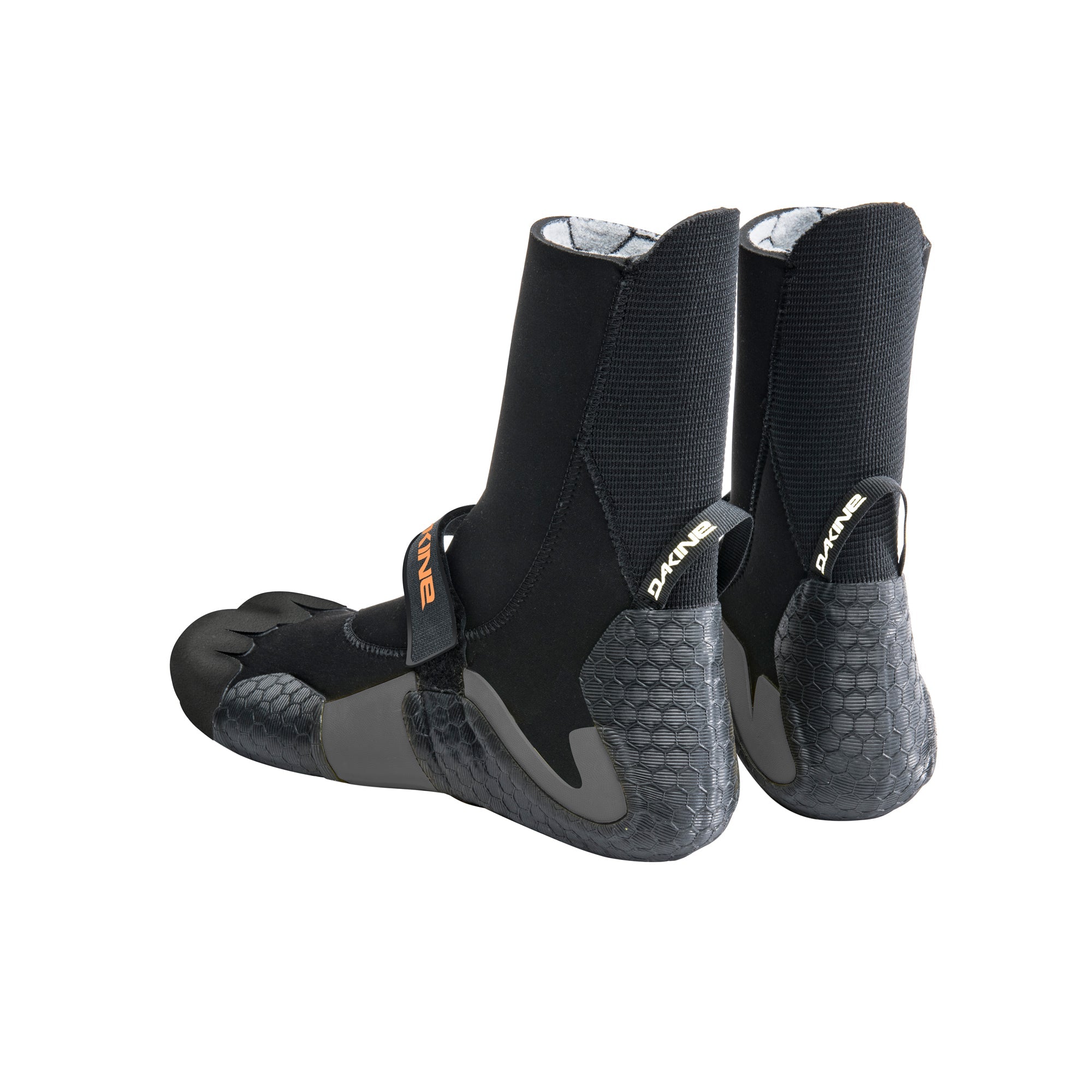 Dakine Unisex Cyclone Split Toe Wetsuit Boot 5/4mm (Black) | Boots | Dakine