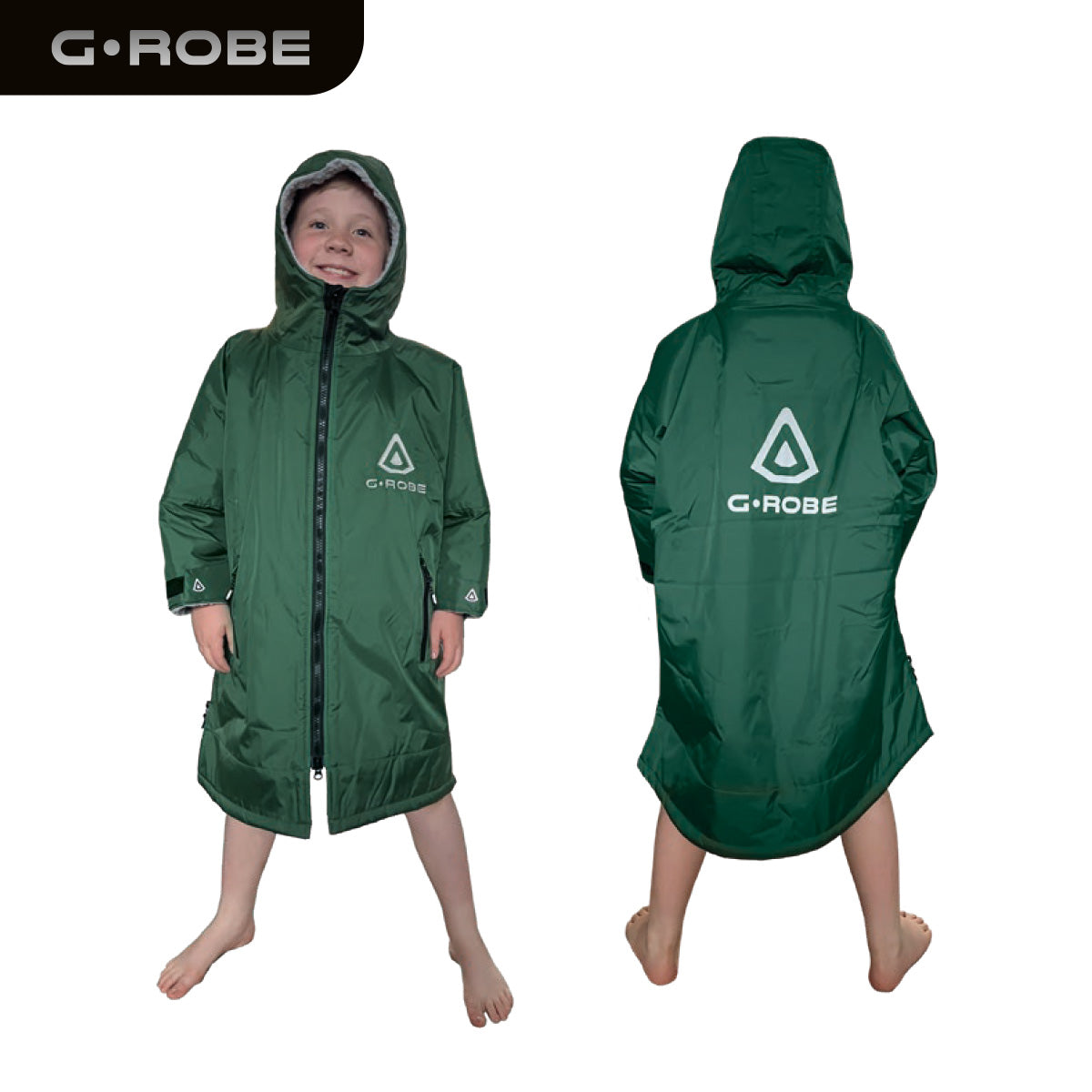 GUARD® G.ROBE – Junior Ultimate Outdoor Changing Robe - Forest Green | Changing Robes | Guard