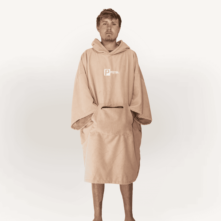 Microfibre Towel Changing Robe | Sand