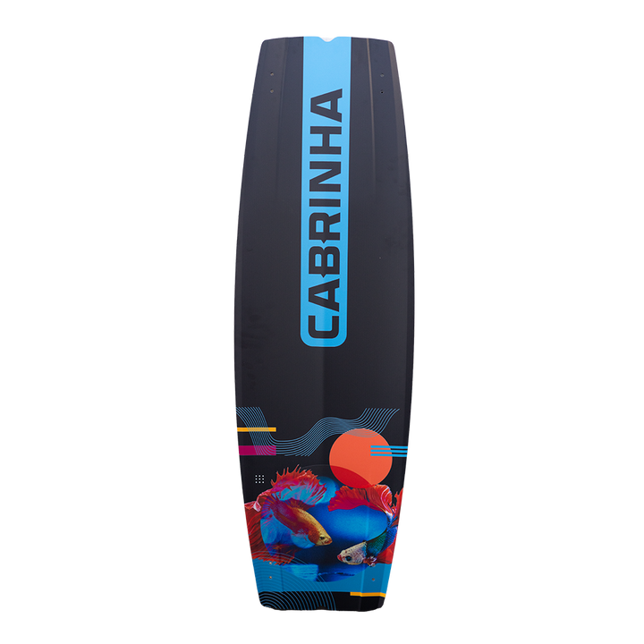 Cabrinha Vapor Apex Big Air kiteboard with full carbon construction designed for explosive pop, fast response, and precise control in high wind performance riding.