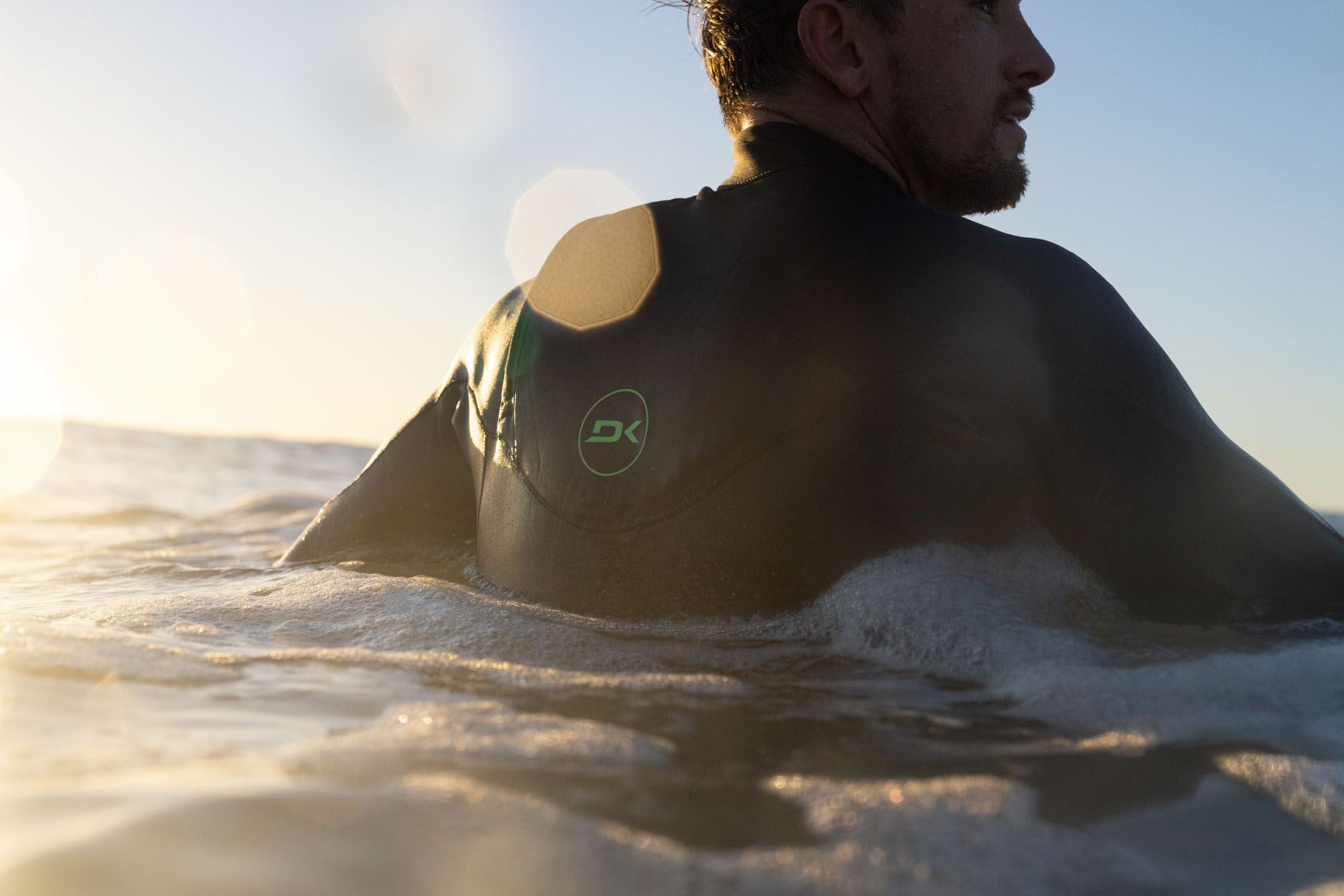 Dakine Mens Malama Zip Free 3/2mm Full Wetsuit (Black) | Wetsuits | Dakine
