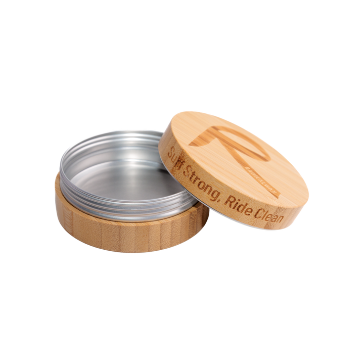 Rad Surf Wax Bamboo Tin