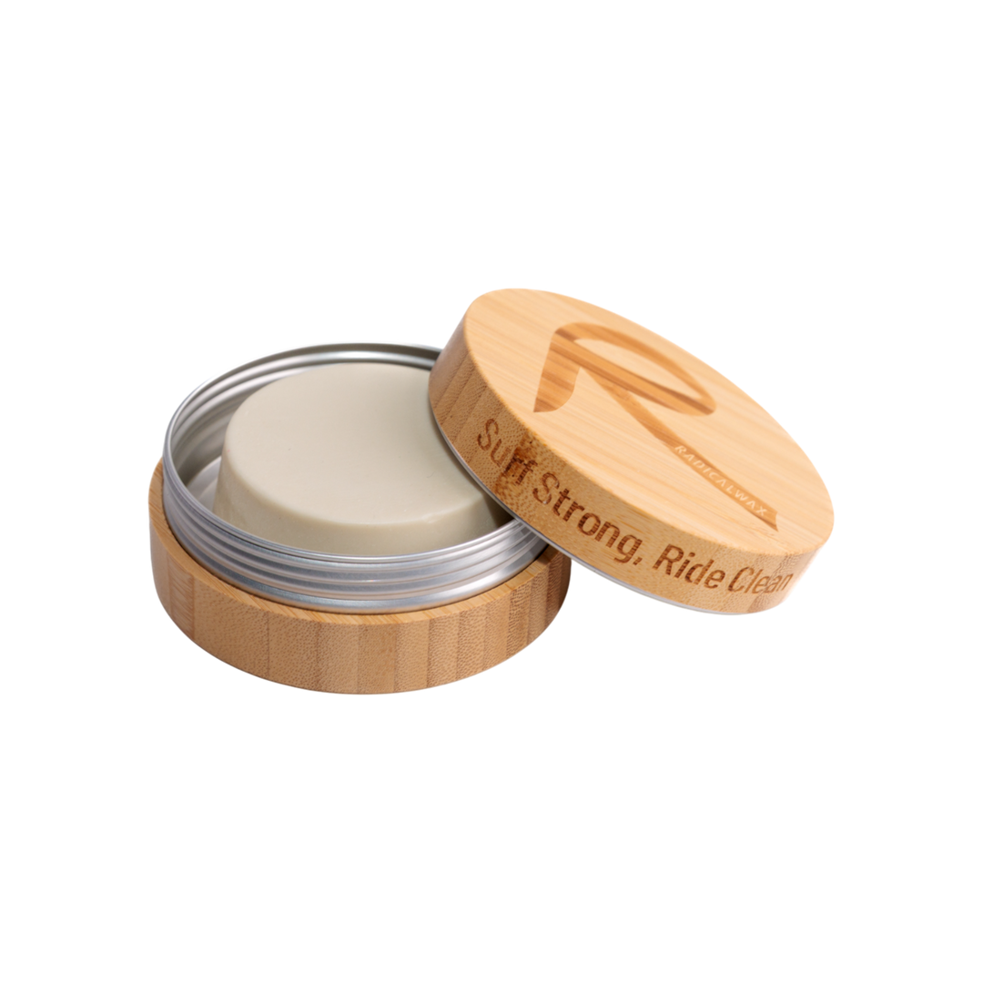 Rad Surf Wax Bamboo Tin