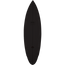 Pyzel Wildcat PU Surfboard - Black