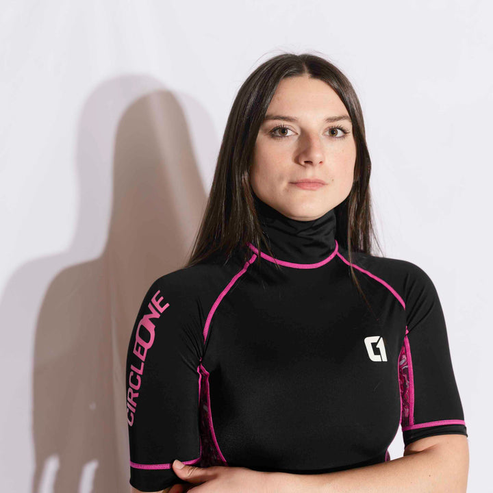 Womens Short Sleeve Rash Vest - KONA | Circle One