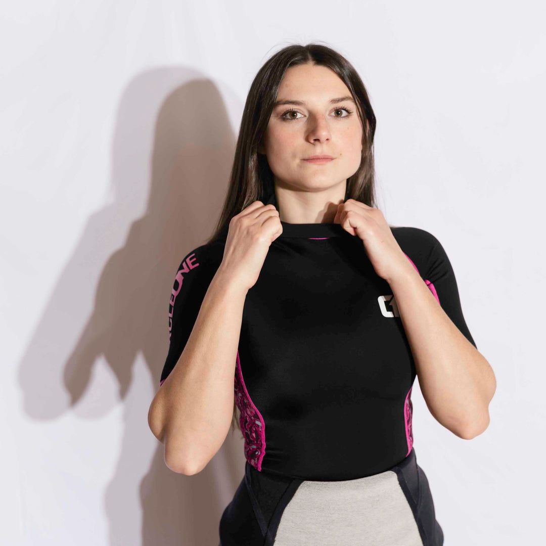 Womens Short Sleeve Rash Vest - KONA | Circle One