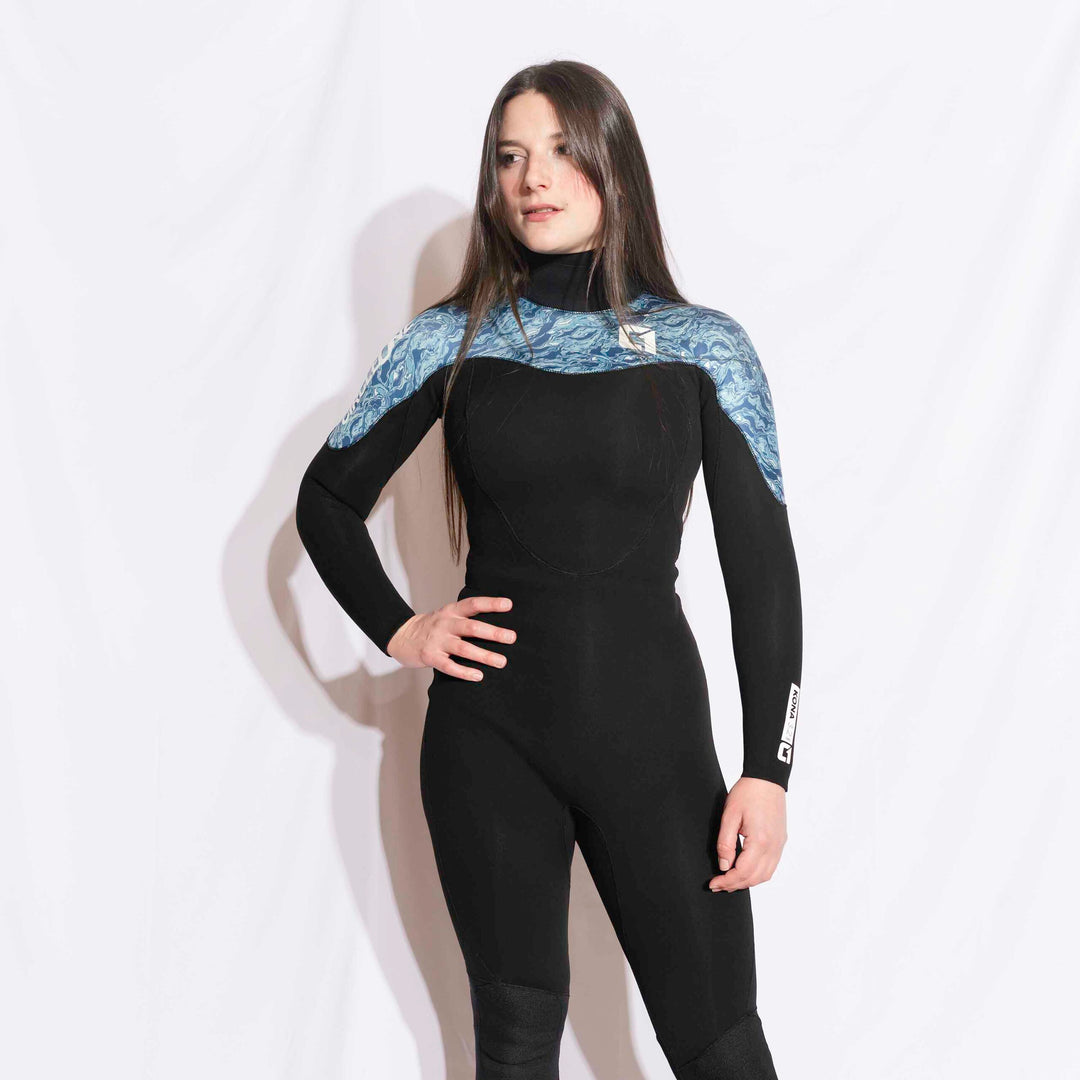 Womens 3/2mm Summer Wetsuit KONA GBS Back Zip | Circle One