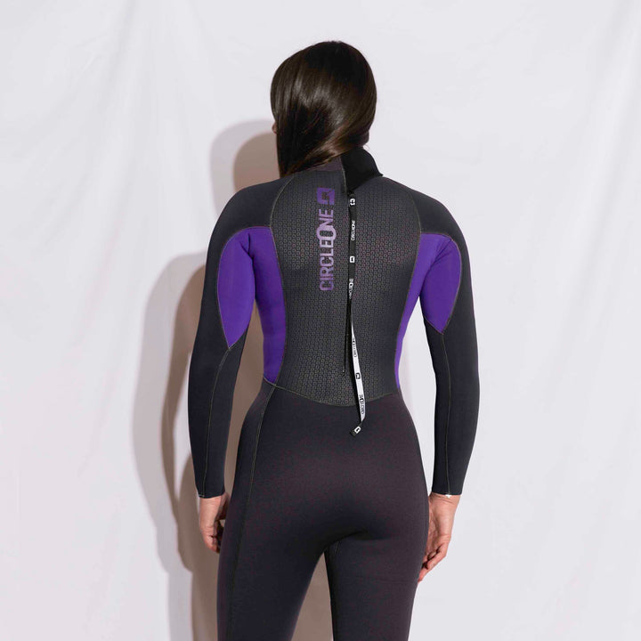 Womens 4/3mm Spring Wetsuit FAZE GBS Back Zip | Circle One