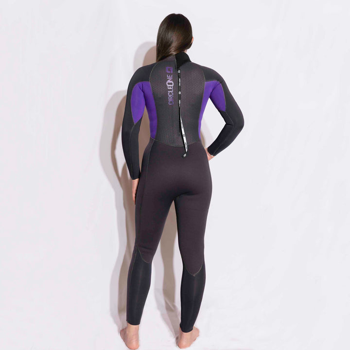 Womens 4/3mm Spring Wetsuit FAZE GBS Back Zip | Circle One