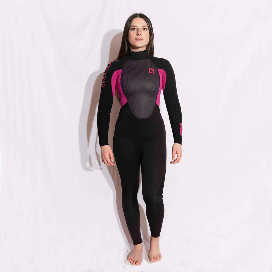 Womens 5/4mm Winter Wetsuit FAZE GBS Back Zip | Circle One