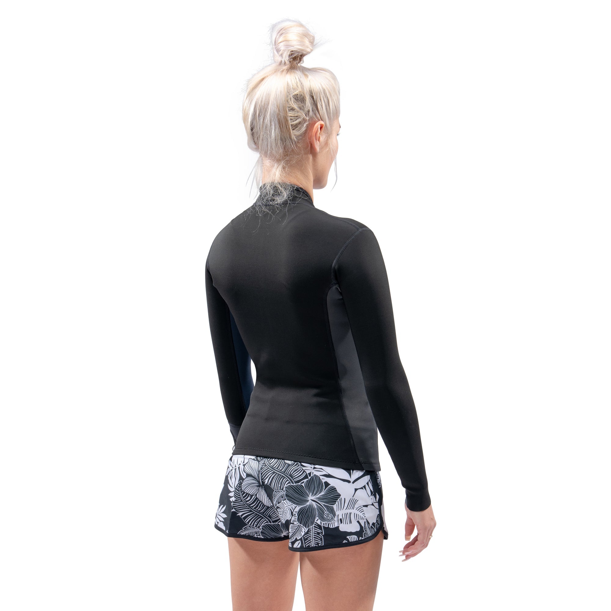 Dakine Womens Mission Jacket 1mm (Black) | Neoprene Jackets | Dakine
