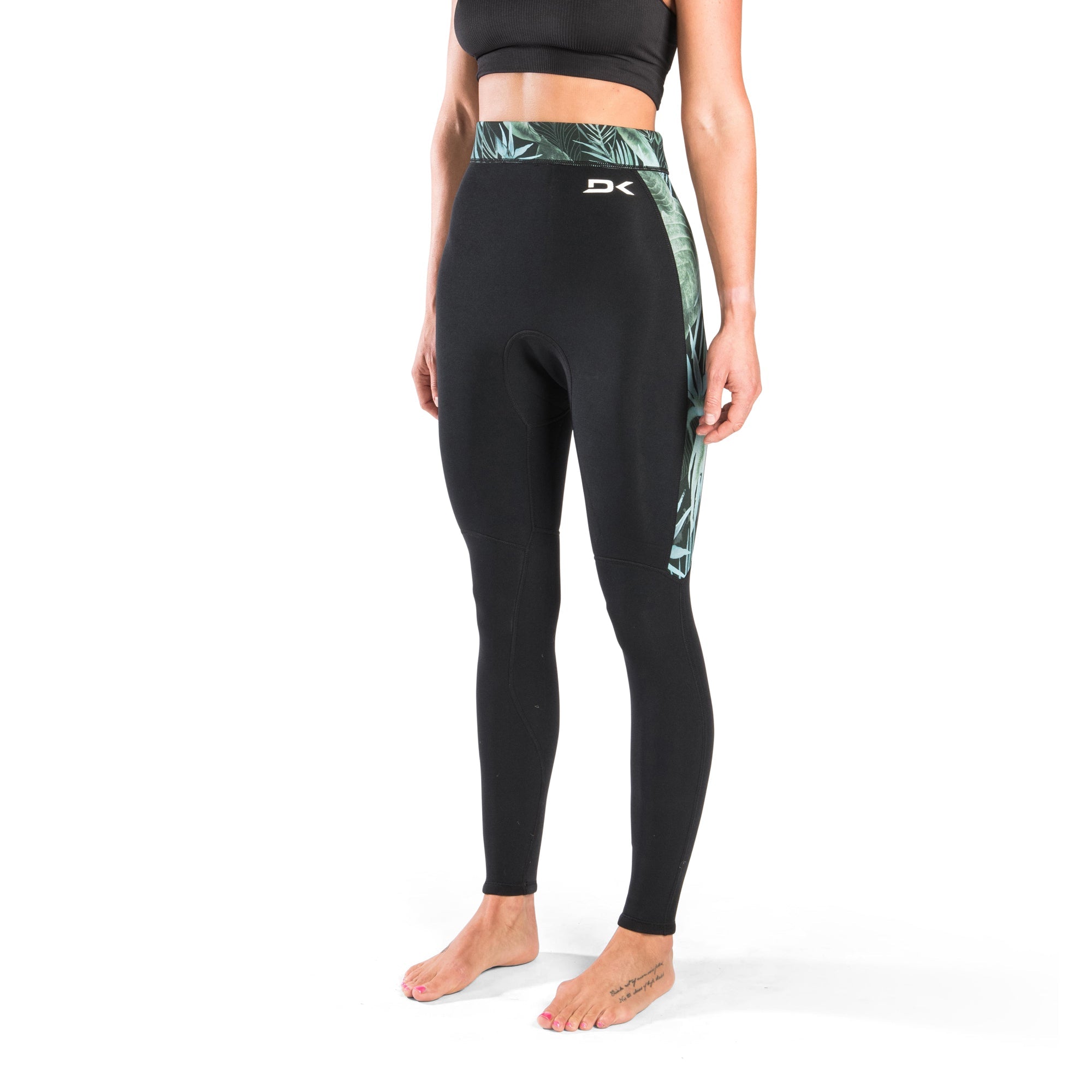 Dakine Womens Quantum 1mm Wetsuit Leggings (Black) | Leggings | Dakine