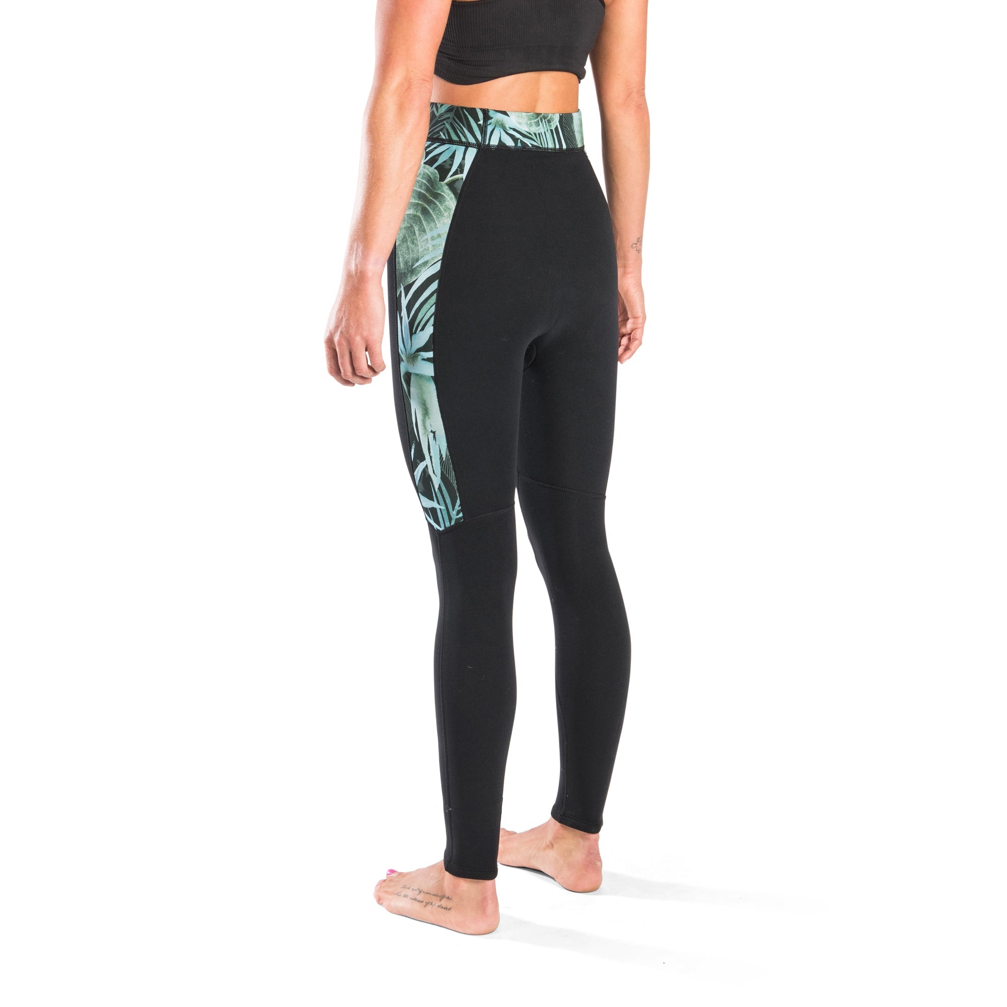 Dakine Womens Quantum 1mm Wetsuit Leggings (Black) | Leggings | Dakine