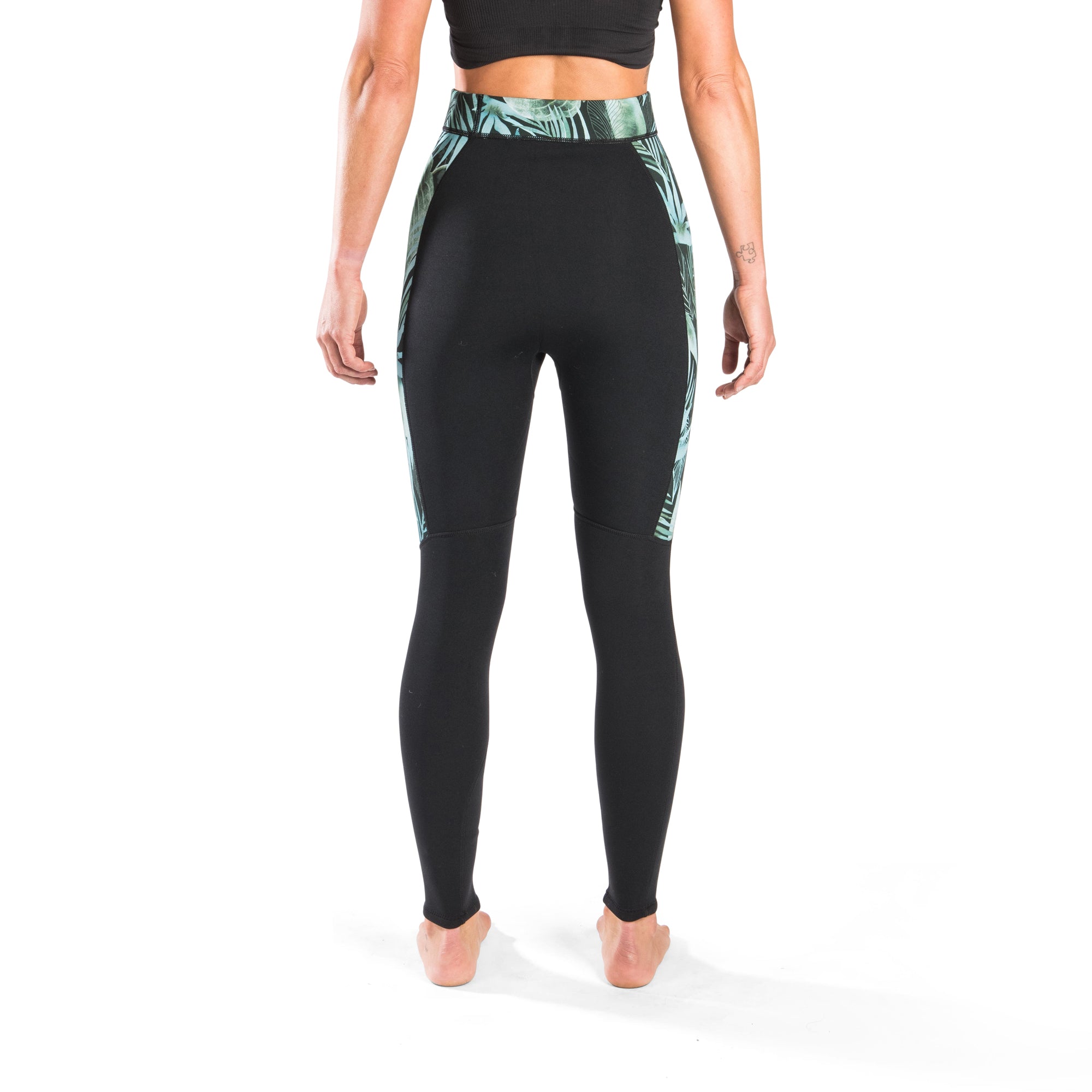 Dakine Womens Quantum 1mm Wetsuit Leggings (Black) | Leggings | Dakine