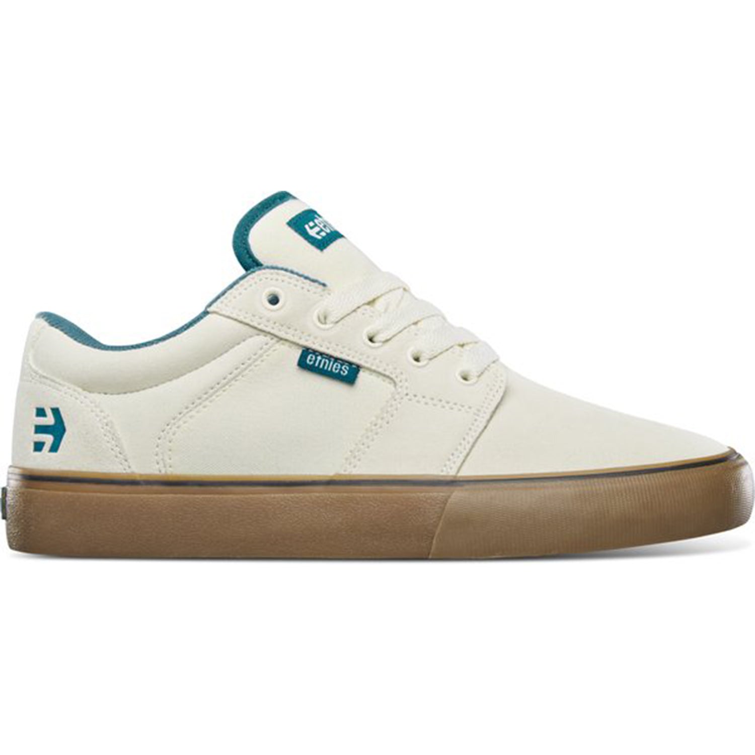 Etnies Barge Shoe - White / Blue / Gum | Shoes | Etnies